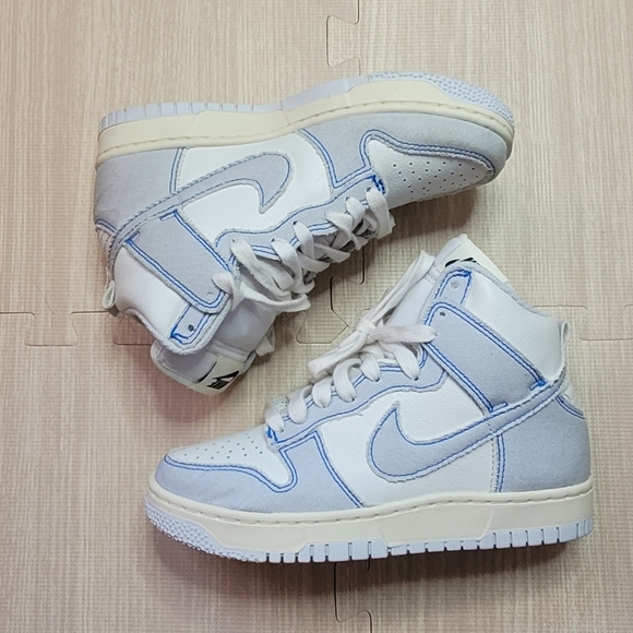 Nike Dunk Hi 1985 Denim - Picture 7 of 16